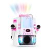 Auna Kara Liquida BT karaoke zariadenie, svetelná show, vodná fontána, bluetooth, biela/ružová farba Ampera.SK