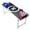 BeerCup Baseliner, súprava so stolom na beer pong, audio, držadlá, držiak na loptičky, 6 loptičiek Ampera.SK