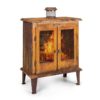 Blumfeldt Flame Locker, ohnisko, vintage záhradný krb, 58 x 30 cm, oceľ, hrdzavý vzhľad Ampera.SK