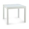 Blumfeldt Pamplona Extension, záhradný stôl, 180 x 83 cm max., hliník, sklo, biely Ampera.SK