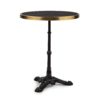 Blumfeldt Patras Lux, bistro stôl s trojnohým podstavcom, mramorový stôl, Ø: 57,5 cm, výška: 72 cm Ampera.SK