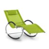 Blumfeldt Westwood, hojdacie ležadlo, ergonomické, hliníkový rám, zelené Ampera.SK