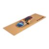 BoarderKING Indoorboard Classic, balančná doska, podložka, valec, drevo/korok, červená Ampera.SK