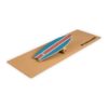 BoarderKING Indoorboard Wave, balančná doska, podložka, valec, drevo/korok Ampera.SK