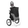 DURAMAXX Carry Grey, cyklovozík, vozík za bicykel, ručný vozík, max. nosnosť 20 kg, čierno-sivý Ampera.SK