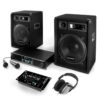 Electronic-Star Bass Boomer, PA systém, set zosilňovača, reproduktorov a mikrofónov Ampera.SK