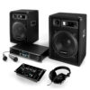 Electronic-Star Bass Boomer, USB PA systém, 400 W, systém so zosilňovačom, reproduktormi a kabelážou Ampera.SK