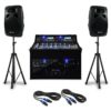 Electronic-Star DJ PA SET „Punch Line“, s výkonom až 1200 W, pre podujatia a Ampera.SK