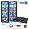 Electronic-Star PA set Blue Star Series „Basskern“, 2800 W Ampera.SK