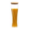 Klarstein Skladovacia nádoba, s bambusovým uzáverom, 1700 ml, stohovateľná, vzduchotesná Ampera.SK