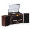 Auna 388-BT Wood, stereo systém, Hifi systém, gramofón Ampera.SK