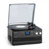 Auna Oakland DAB, retro stereo systém, DAB+/FM, BT funkcia, vinyl, CD, kazetový prehárvač Ampera.SK