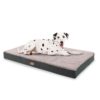 Brunolie Balu, pelech pre psa, vankúš pre psa, možnosť prania, ortopedický, protišmykový, priedušná pamäťová pena, veľkosť XL (120 × 10 × 72 cm) Ampera.SK