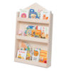 Mobli Dotty, Natural Haus, detský regál na knihy, Montessori, multiplex, 60 × 95 × 13 cm Ampera.SK