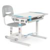 Blumfeldt Tommi XL, súprava detského písacieho stolíka a stoličky, výškovo nastaviteľný stôl a ergonomická stolička, od 4 - 10 rokov Ampera.SK