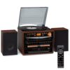 Auna 388-DAB+, stereo systém, 20W max., vinylové platne, CD, kazeta, BT, FM/DAB+, USB Ampera.SK