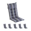 Blumfeldt Sylt, čalúnená podložka, podložka na stoličku, podložka na vyššie polohovacie kreslo, vankúš, polyester, 50 × 120 × 9 cm, 6 x čalúnenie Ampera.SK
