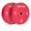 Capital Sports Nipton 2021, kotúčové závažie, bumper plate, 2 x 25 kg, Ø 54 mm, tvrdená guma Ampera.SK