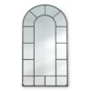 Casa Chic Archway, francúzske nástenné zrkadlo, hliníkový rám, 46 x 86 cm Ampera.SK