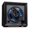 Klarstein Brienz 1, naťahovač hodiniek, 1 hodinky, 4 režimy, drevený vzhľad, modré vnútorné osvetlenie Ampera.SK