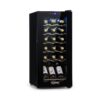 Klarstein Shiraz 18 Uno, vinotéka, 50 l, 18 fliaš, 5-18°C, dotykový ovládací panel Ampera.SK