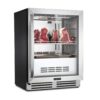 Klarstein Steakhouse Pro, chladnička na zrenie mäsa, 1 zóna, 98 l, 1–25°C, dotyková, nehrdzavejúca oceľ Ampera.SK