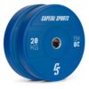 Capital Sports Nipton 2021, kotúčové závažie, bumper plate, 2 x 20 kg, Ø 54 mm, tvrdená guma Ampera.SK