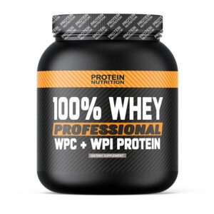 100% Whey Professional - Protein Nutrition 2000 g White Chocolate + Strawberry Pieces Protein Nutrition www.ampera.sk