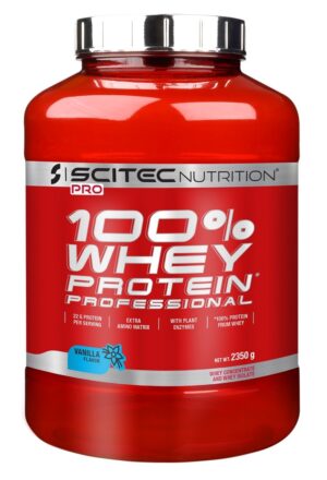 100% Whey Protein Professional - Scitec Nutrition 2350 g Vanilla Very Berry Scitec Nutrition www.ampera.sk