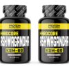 1+1 Zadarmo: Hardcore Ashwagandha - Protein Nutrition 100 kaps. + 100 kaps. Protein Nutrition www.ampera.sk