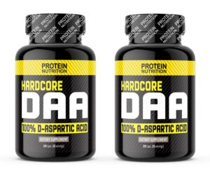 1+1 Zadarmo: Hardcore DAA - Protein Nutrition 100 kaps. + 100 kaps. Protein Nutrition www.ampera.sk