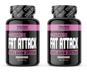1+1 Zadarmo: Hardcore Fat Attack - Protein Nutrition 100 kaps. + 100 kaps. Protein Nutrition www.ampera.sk