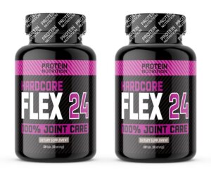 1+1 Zadarmo: Hardcore Flex 24 - Protein Nutrition 100 tbl. + 100 tbl. Protein Nutrition www.ampera.sk