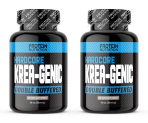 1+1 Zadarmo: Hardcore Krea-Genic - Protein Nutrition 100 kaps. + 100 kaps. Protein Nutrition www.ampera.sk