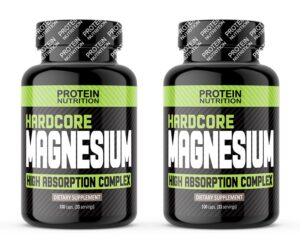 1+1 Zadarmo: Hardcore Magnesium - Protein Nutrition 100 kaps. + 100 kaps. Protein Nutrition www.ampera.sk