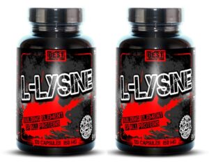 1+1 Zadarmo: L-Lysine od Best Nutrition 120 kaps. + 120 kaps. Best Nutrition www.ampera.sk