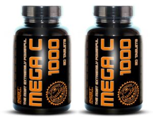 1+1 Zadarmo: Mega C 1000 - Best Nutrition 90 tbl. + 90 tbl. Best Nutrition www.ampera.sk