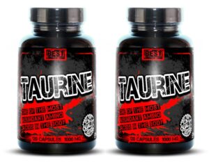 1+1 Zadarmo: Taurine od Best Nutrition 250 kaps. + 250 kaps. Best Nutrition www.ampera.sk