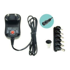 Adaptér univerzálny k fitness strojom 3-12 V - 1A MASTER www.ampera.sk