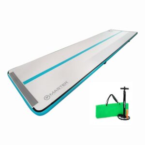 Airtrack MASTER S-Pro nafukovacia žinenka 600 x 150 x 10 cm - sivá - modrozelená MASTER www.ampera.sk