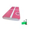 Airtrack MASTER nafukovacia žinenka 200 x 100 x 10 cm - ružová - biela MASTER www.ampera.sk