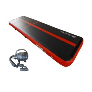 Airtrack MASTER nafukovacia žinenka 400 x 100 x 20 cm - černo - červená MASTER www.ampera.sk