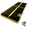 Airtrack MASTER nafukovacia žinenka 400 x 150 x 20 cm - čierna - žltá MASTER www.ampera.sk