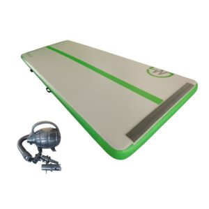 Airtrack MASTER nafukovacia žinenka 400 x 150 x 20 cm - šedá - zelená MASTER www.ampera.sk