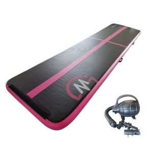 Airtrack MASTER nafukovacia žinenka 500 x 100 x 10 cm - čierno - ružová MASTER www.ampera.sk