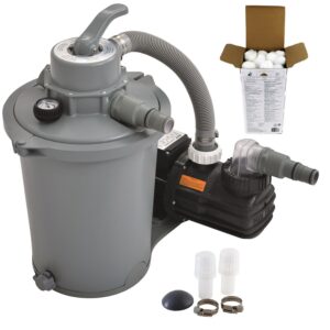 Akčný set - piesková filtrácia Expert - prietok 6.813 l/h + filtračná nápln AVENLI Fiber Ball 400g MASTER www.ampera.sk