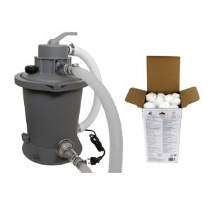 Akčný set - piesková filtrácia Standard Plus - prietok 3.785 l / h + filtračná nápln AVENLI Fiber Ball 400g MASTER www.ampera.sk