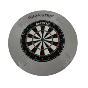 Akčný set - sisalový terč MASTER Grande 45 cm + okružie k terču MASTER - 4 dielne MASTER www.ampera.sk
