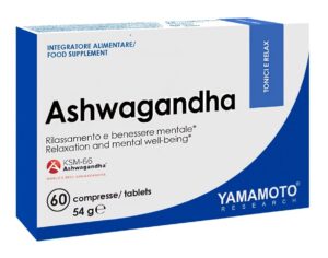 Ashwagandha (zlepšuje regeneráciu svalov) - Yamamoto  60 tbl. Yamamoto www.ampera.sk