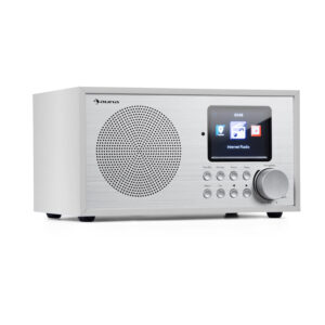 Auna Silver Star Mini, internetové DAB+/FM rádio, WiFi, BT, DAB+/FM, biele Ampera.SK